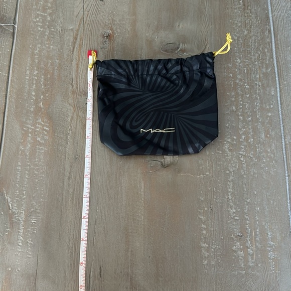 MAC Cosmetics Black Tie Bag / Pouch - Brand New - Picture 7 of 10